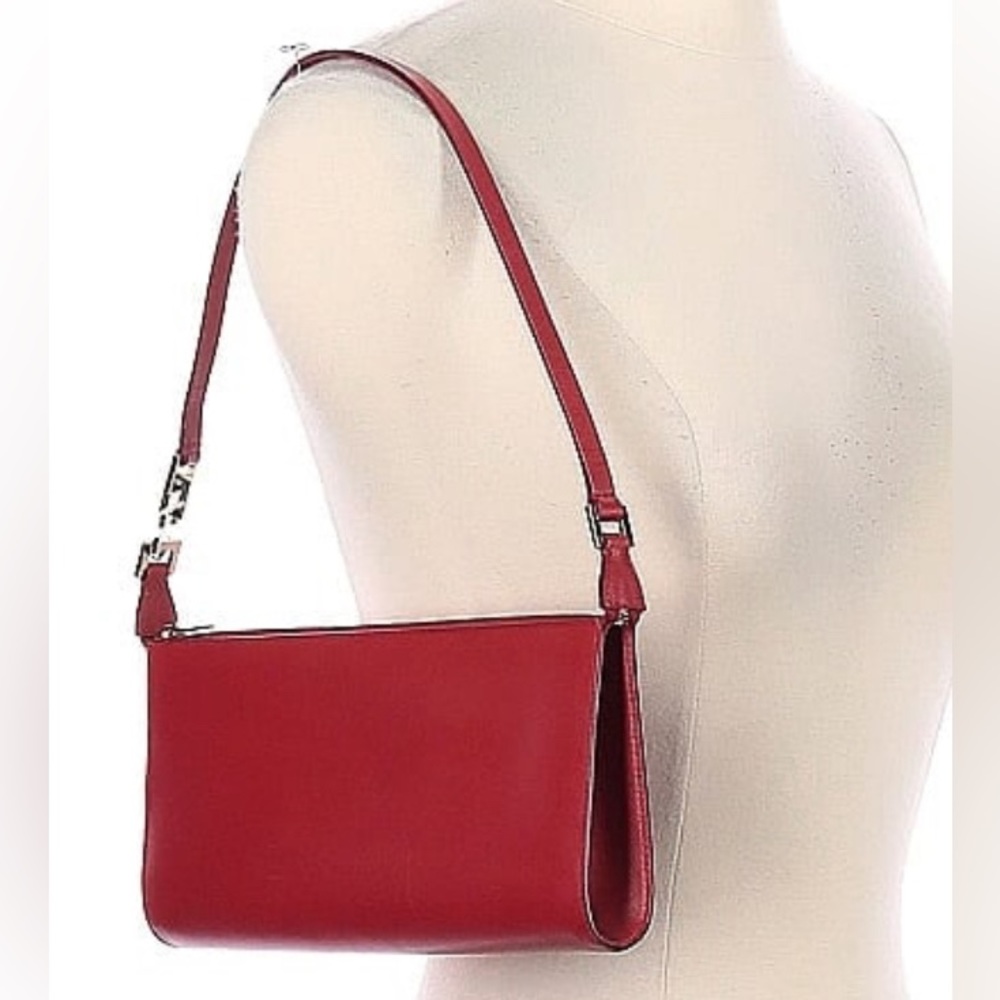 🔥 SALVATORE🔥 FERRAGAMO🔥Red 🔥Mini 🔥Bag 🔥Handbag - Picture 3 of 7